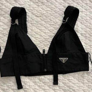 Prada Renylon crop top